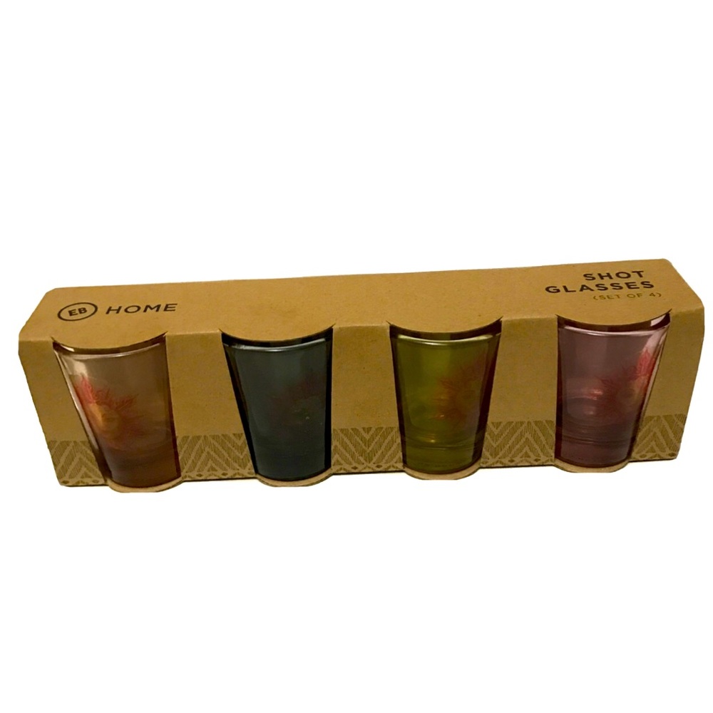 3 for 13$ new set of 4 shot glasses